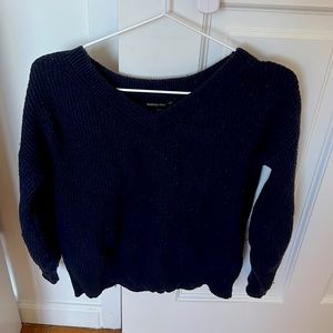 J crew v neck wool sweater